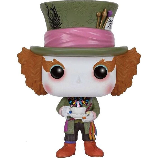 Boîte cadeau Funko POP contenant la figurine Mad Hatter Alice au Pays des Merveilles vue de face