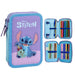 Vue de face de la trousse double Disney Stitch CERDÁ avec design coloré et logo Stitch