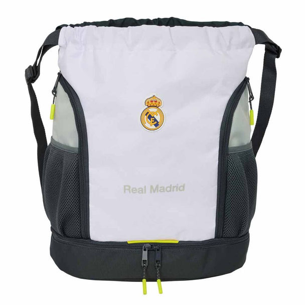 Sac à dos Real Madrid 25/26 de 43cm vue de face avec logo officiel SAFTA
