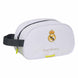 Vanity case Real Madrid 25/26 SAFTA avec poignée latérale, vue de face montrant le logo officiel