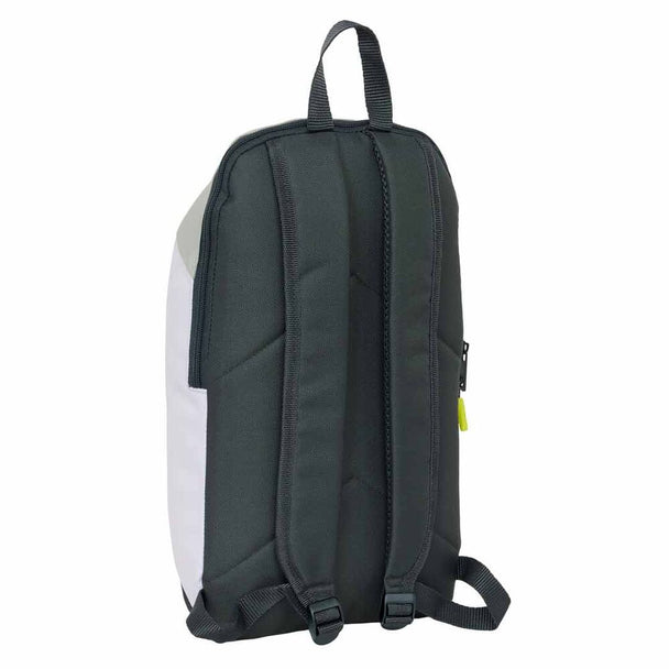 Vue de dos du sac à dos Real Madrid avec bretelles rembourrées et dos ergonomique pour un confort optimal