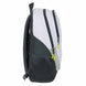 Détail des bretelles rembourrées et poignée supérieure ergonomique du sac à dos Real Madrid 25/26