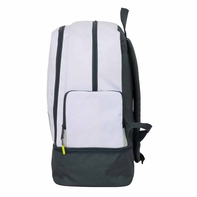 Poche latérale pour bouteille et poche zippée latérale du sac à dos officiel Real Madrid 25/26