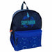 Compartiments spacieux et poche latérale en mesh renforcé du sac à dos Superman DC Comics