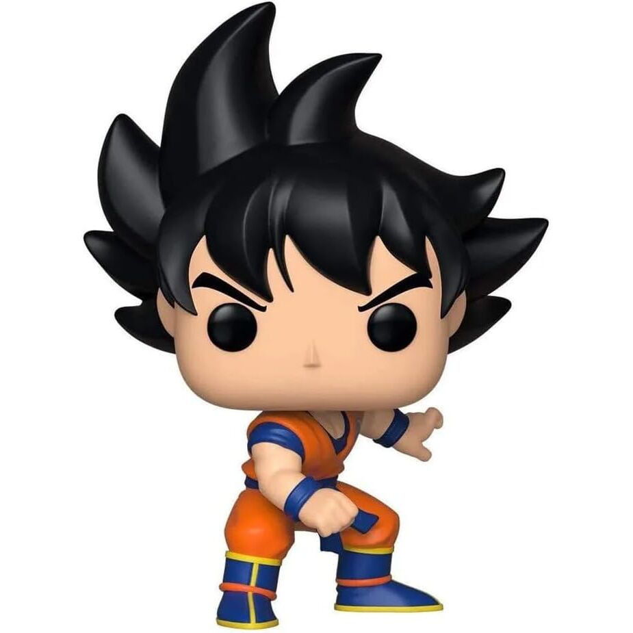 Vue de face de la figurine Funko POP Goku Dragon Ball Z avec détails précis et couleurs vives