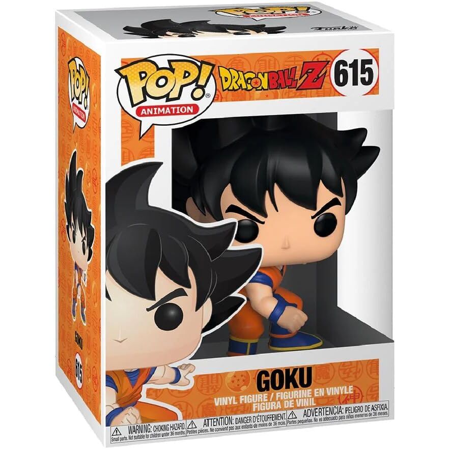 Boîte cadeau Funko POP contenant la figurine Goku Dragon Ball Z, parfaite pour collectionner ou offrir