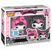 Figurine Funko Pocket POP de Kuromi en tenue noire exclusive, vue de face