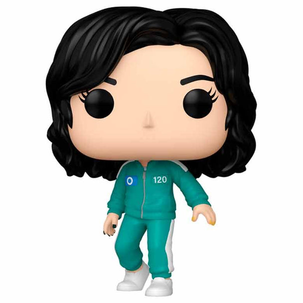 Figurine Funko POP Squid Game Player 120 Hyun-ju en vinyle 9cm dans sa boîte cadeau officielle