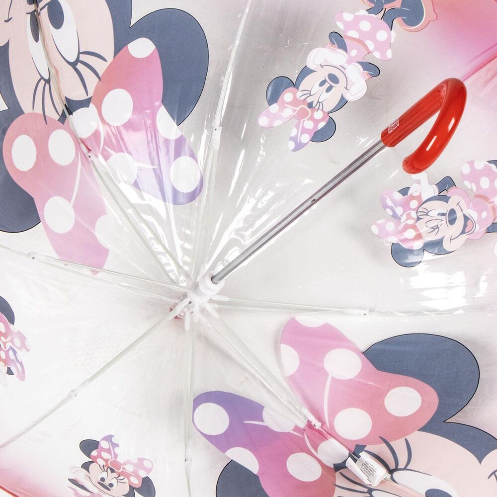 Parapluie Disney Minnie plié avec logo officiel CERDÁ visible