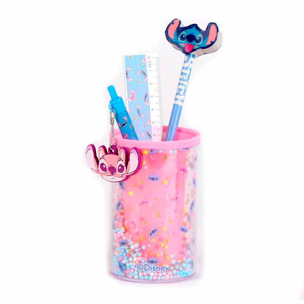 Packaging officiel CERDÁ du porte-crayons Disney Stitch prêt à être offert