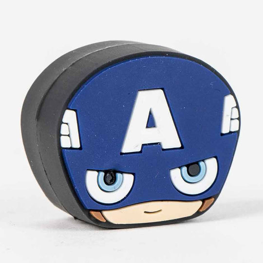 Ensemble de taille-crayons Marvel Avengers assortis avec plusieurs personnages visibles