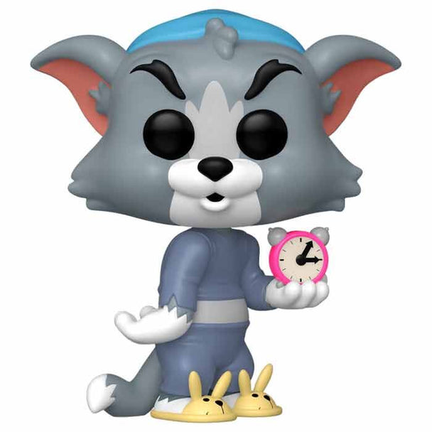 Figurine Funko POP en vinyle du chat Tom de Tom & Jerry dans sa boîte cadeau officielle, vue de face