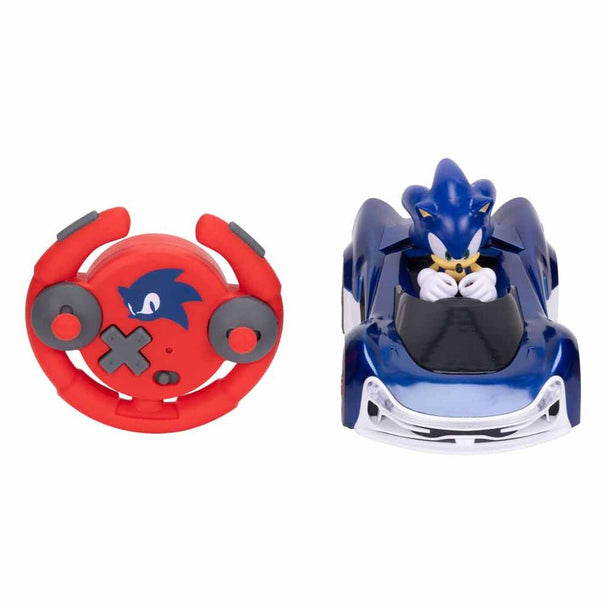 Télécommande ergonomique pour contrôler le véhicule Sonic the Hedgehog avec facilité