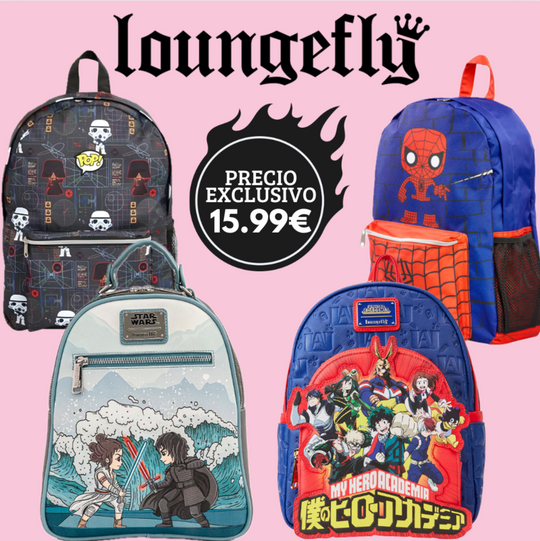 Pack exclusif Loungefly avec accessoires mode élégants et design original, parfait pour compléter votre collection.