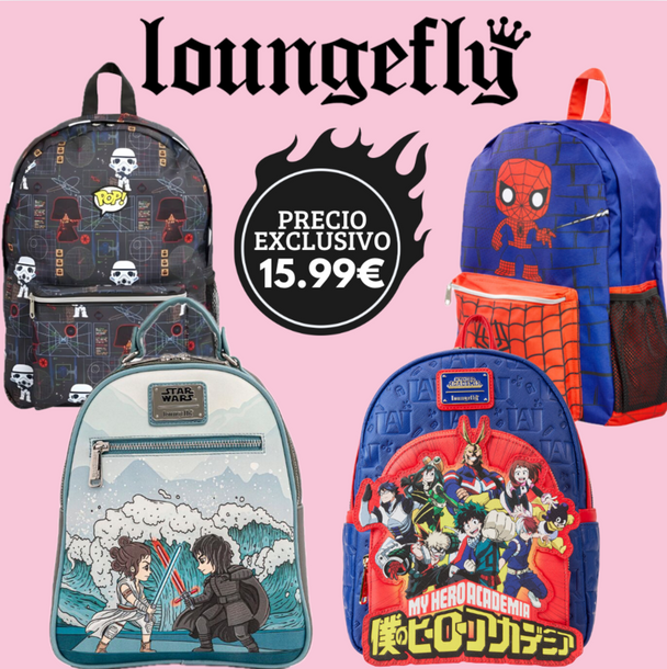 Pack exclusif Loungefly avec accessoires mode élégants et design original, parfait pour compléter votre collection.