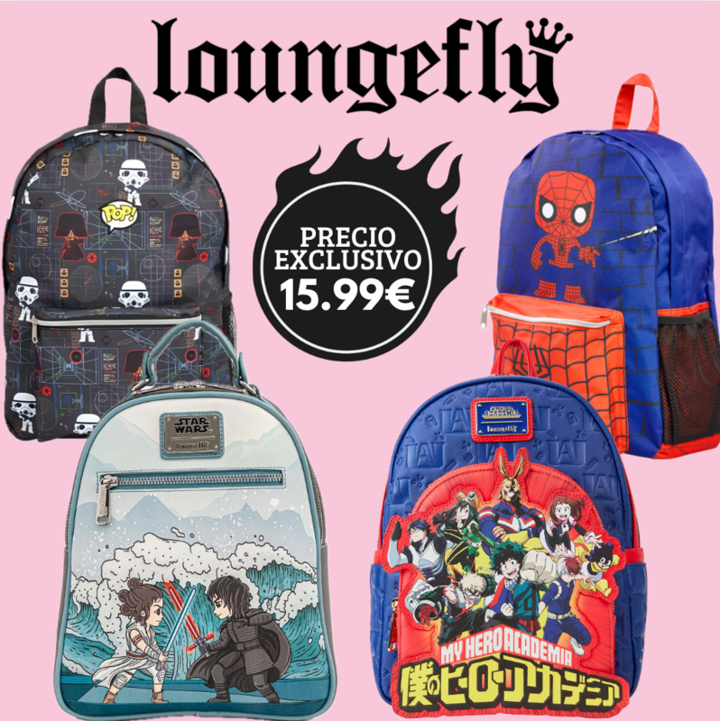 Pack exclusif Loungefly avec accessoires mode élégants et design original, parfait pour compléter votre collection.