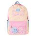 Sac à dos Loungefly Disney Stitch & Angel en nylon avec détails imprimés et appliqués, vue de face