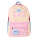 Sac à dos Loungefly Disney Stitch & Angel en nylon avec détails imprimés et appliqués, vue de face