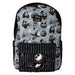 Sac à dos Loungefly en nylon avec imprimé L'Étrange Noël de Monsieur Jack, vue de face montrant les détails appliqués colorés