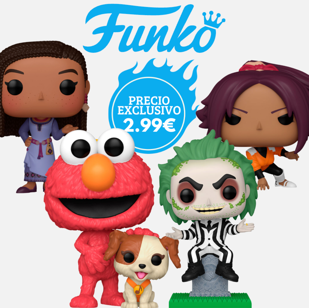 Pack offre Funko POP avec figurines officielles colorées et détaillées, parfait pour les collectionneurs de culture pop.