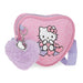 Vue avant du sac à épaule Hello Kitty Hearts & Dots JOUMMA BAGS avec motifs colorés