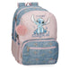 Vue de face du sac à dos Disney Stitch You Are Magical 44cm avec design coloré