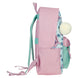 Côté gauche du sac à dos montrant une poche latérale pratique pour ranger des petits objets