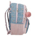 Sac à dos Disney Stitch adaptable sur trolley avec poignée télescopique déployée