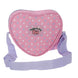 Côté du sac Hello Kitty montrant la texture et les finitions soignées