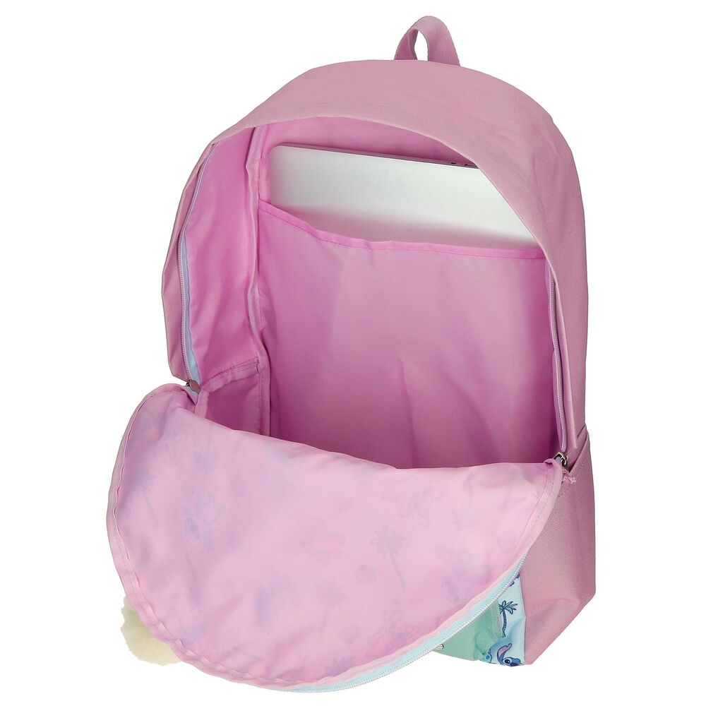 Vue du dos du sac à dos avec bretelles rembourrées pour un confort optimal