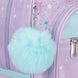 Détail de la fermeture éclair robuste du sac à dos Disney Stitch
