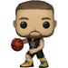 Boîte fenêtre de la figurine Funko POP Stephen Curry Warriors 9cm vue de face