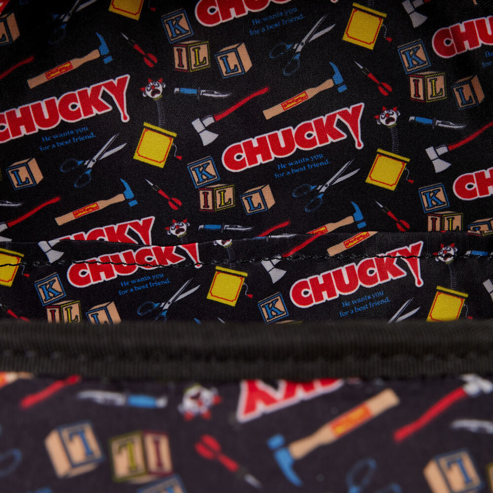 Bandoulières ajustables rembourrées du sac à dos Chucky pour un confort optimal