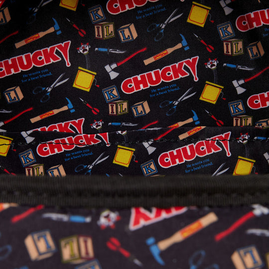 Bandoulières ajustables rembourrées du sac à dos Chucky pour un confort optimal