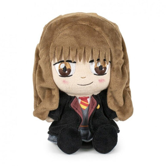 Peluche Harry Potter de profil montrant la qualité des coutures et finitions