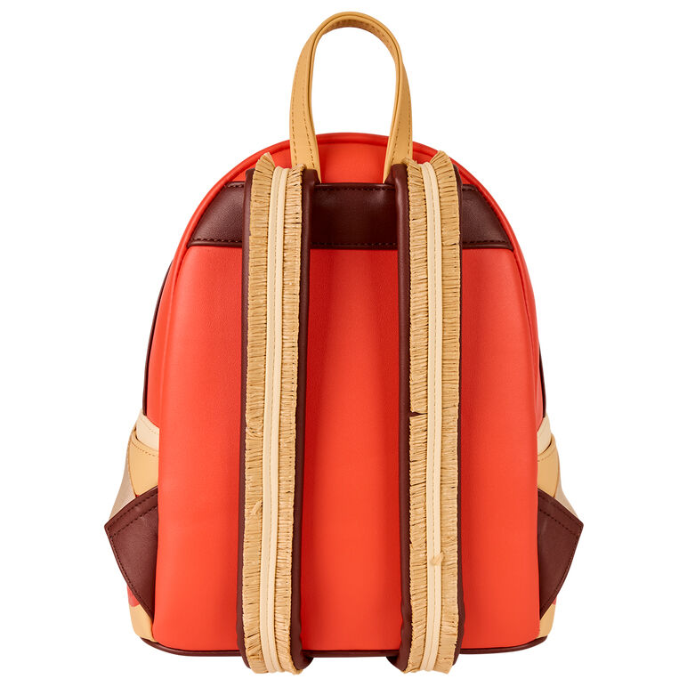 Poignée supérieure robuste du sac à dos Disney Moana Loungefly pour un transport facile