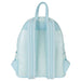 Profil du sac à dos mini Loungefly Cendrillon montrant la poignée supérieure robuste