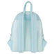 Profil du sac à dos mini Loungefly Cendrillon montrant la poignée supérieure robuste
