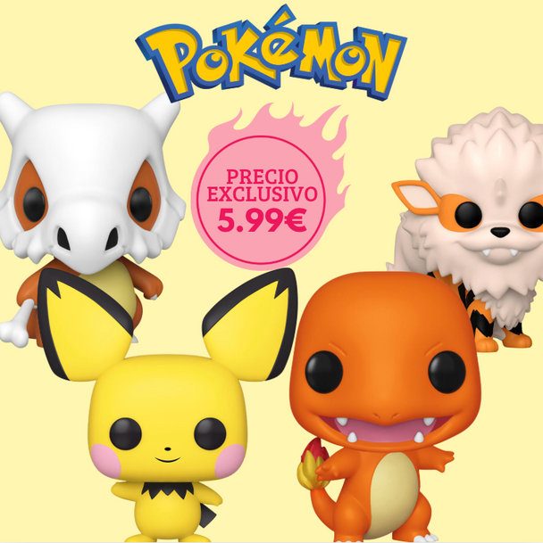 Pack Funko POP Pokémon avec figurines colorées et détaillées, parfait pour collectionneurs et fans.