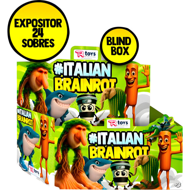 Figurine Italian Brainrot colorée avec design unique et original par SKIFIDOL