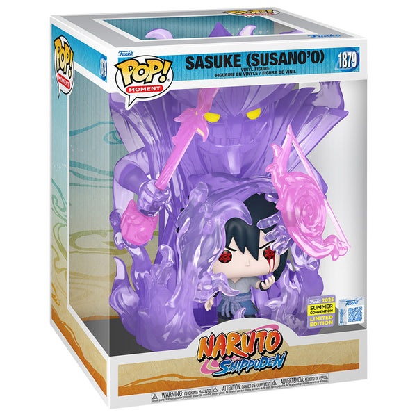 Figurine POP exclusive de Sasuke Susano de Naruto Shippuden avec détails précis et couleurs vives