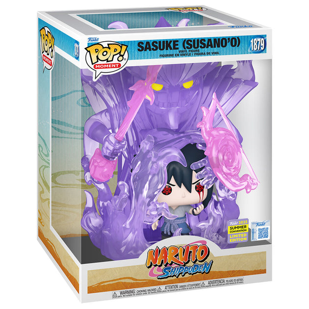 Figurine POP exclusive de Sasuke Susano de Naruto Shippuden avec détails précis et couleurs vives