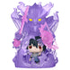 Vue latérale de la figurine FUNKO Sasuke Susano montrant la posture dynamique et les effets de la cape