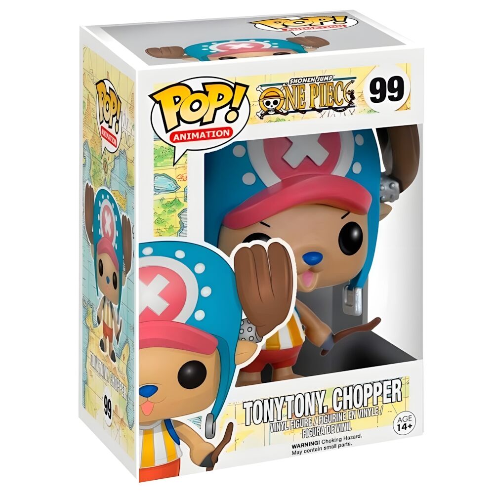 Packaging original de la figurine Funko POP Tony Tony Chopper, idéal pour collectionneurs One Piece