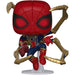 Détail de la figurine Iron Spider avec le Nano Gant, édition Funko POP Marvel