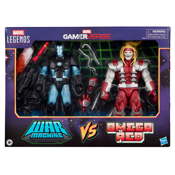 Figurine articulée War Machine 15cm de la série Marvel Legends Gamerverse avec détails précis et design inspiré des jeux vidéo.