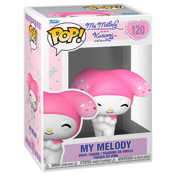 Figurine Funko POP Hello Kitty 50e Anniversaire My Melody en vinyle dans sa boîte cadeau officielle