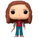 Vue rapprochée de la figurine Funko POP Hermione Granger Oppugno avec détails du visage et costume