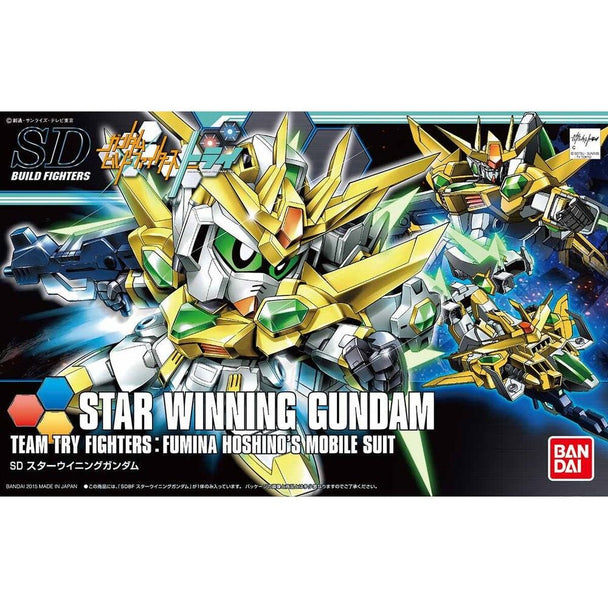 Figurine Gundam Star Winning en version Super Deformed avec détails précis et couleurs vives