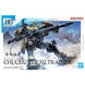 Figurine Mobile Suit Gundam Demi Trainer vue de face avec détails d'armement lourds